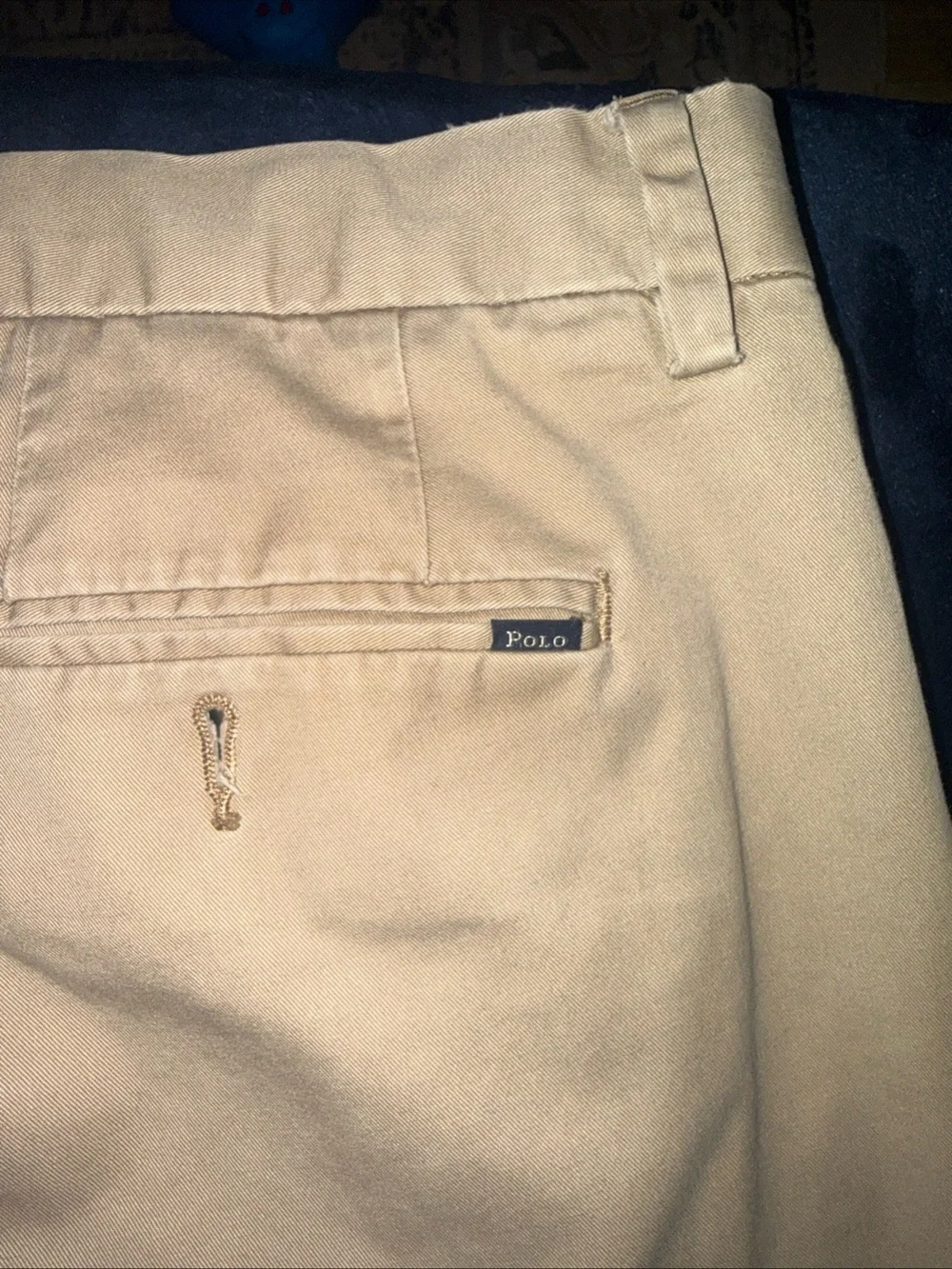 polo ralph lauren khaki pants stretch classic fit 34/34 Chino Pants